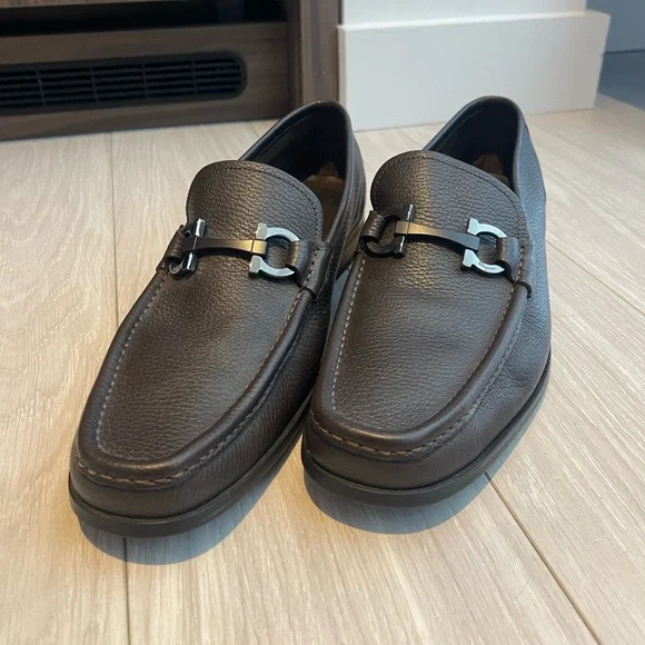 Salvatore Ferragamo | Shoes | Ferragamo Mens Leather Loafers  display picture 3